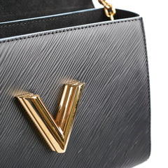 Louis Vuitton Twist MM Black Floral