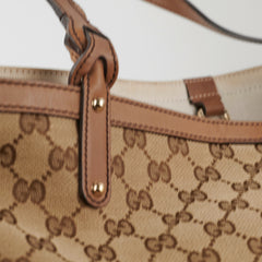 Gucci Craft Monogram Tote Bag