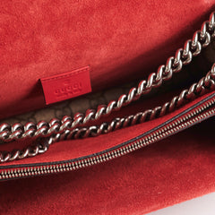 Gucci Small Dionysus Shoulder Bag Red