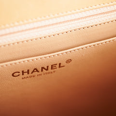 Chanel Single Flap Jumbo Lambskin Beige