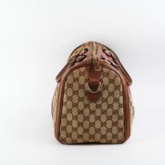 Gucci Boston Monogram Logo Bag