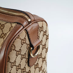 Gucci Boston Monogram Logo Bag