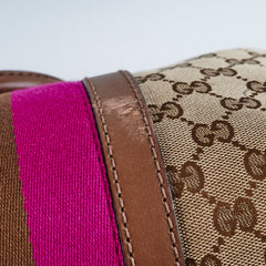 Gucci Boston Monogram Logo Bag