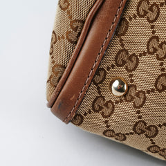 Gucci Boston Monogram Logo Bag