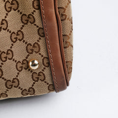 Gucci Boston Monogram Logo Bag