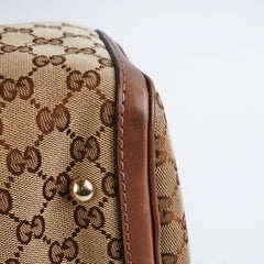 Gucci Boston Monogram Logo Bag
