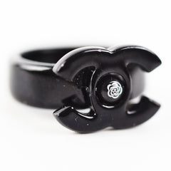 Chanel Ring Black