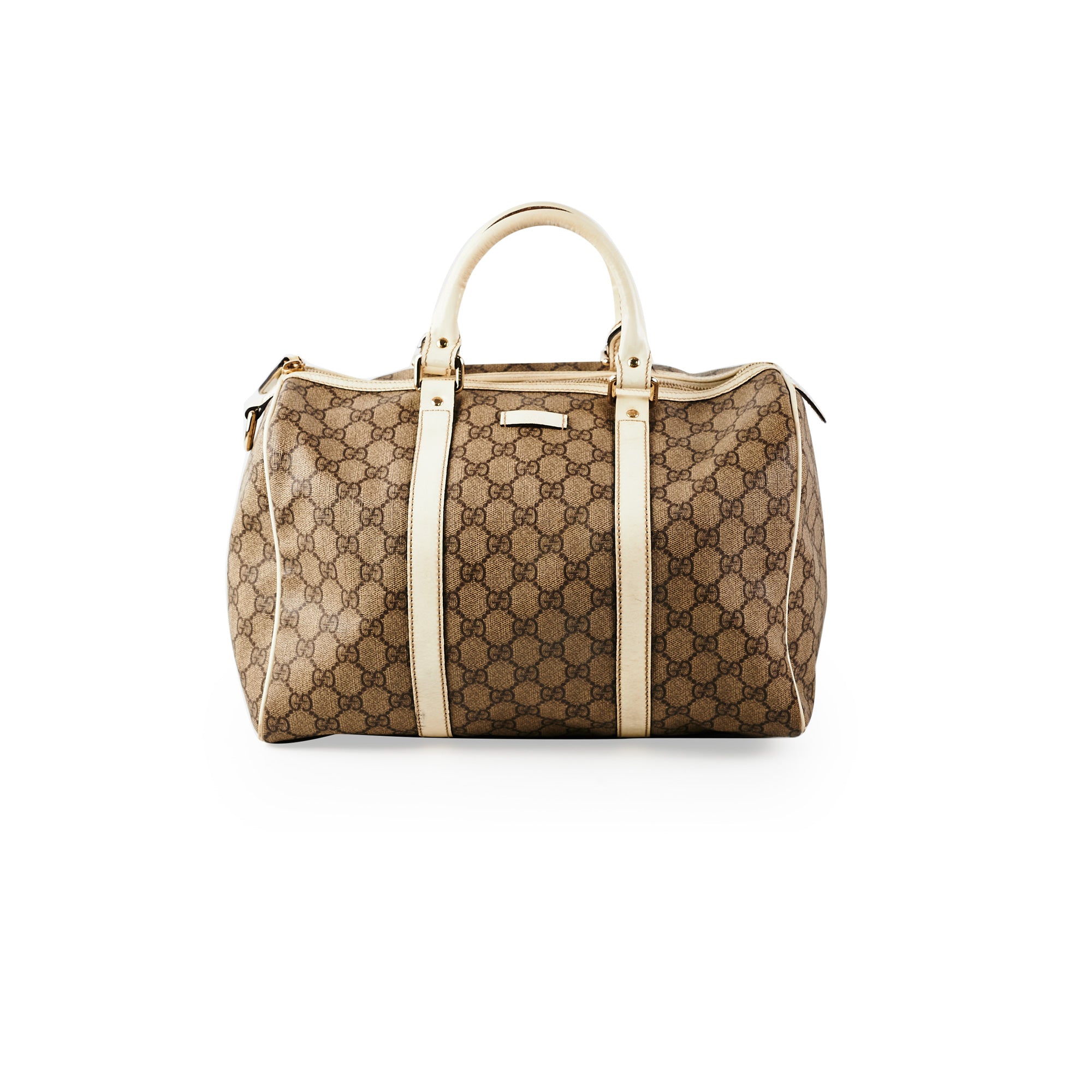 Leather bowling bag Gucci X Adidas Camel in Leather - 34293569
