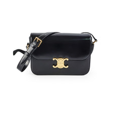 Celine Triomphe Medium Black