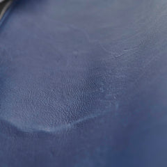 Chanel Boy Bag Old Medium Navy Blue Lambskin