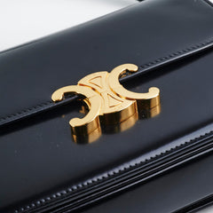 Celine Triomphe Medium Black