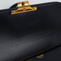 Celine Triomphe Medium Black