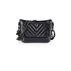 Chanel Small Gabriel Calfskin Black