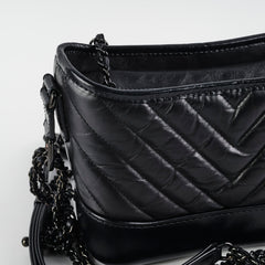 Chanel Small Gabriel Calfskin Black