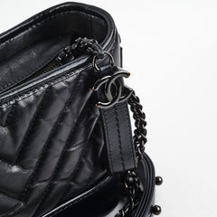 Chanel Small Gabriel Calfskin Black