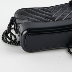 Chanel Small Gabriel Calfskin Black