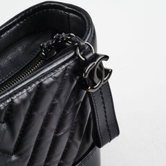 Chanel Small Gabriel Calfskin Black