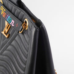 Louis Vuitton New Wave Chain Tote Bag Black