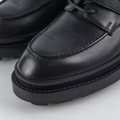 Hermes Black Kelly Oxfords Size 36.5