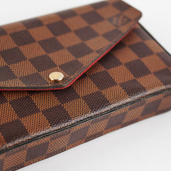 Louis Vuitton Pochette Felicie Damier Ebene Crossbody Bag