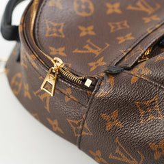 Louis Vuitton Palm Spring Mini Monogram Backpack New Style Zipper