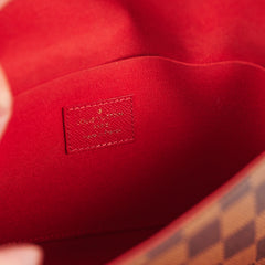 Louis Vuitton Pochette Felicie Damier Ebene Crossbody Bag