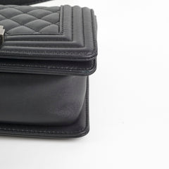Chanel Small Boy Lambskin Black