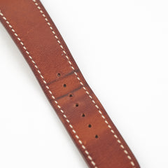 Hermes Fauve Barenia Apple Watch Strap 40mm (Y stamp)