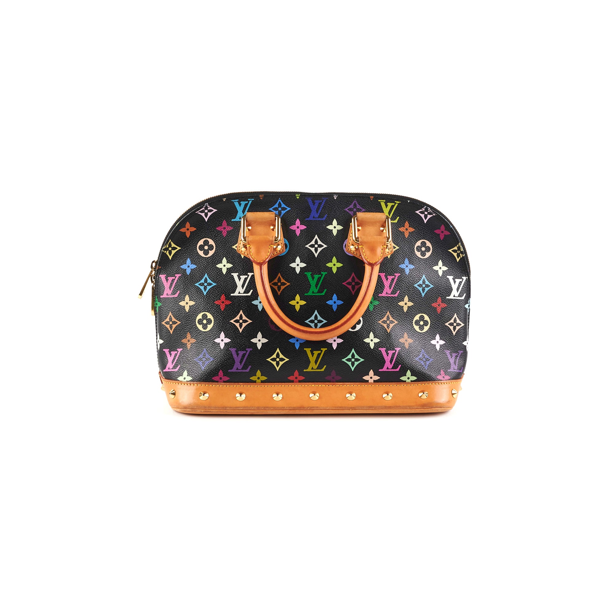 Louis Vuitton Alma Handbag Limited Edition Monogram Infrarouge PM Black  2250651