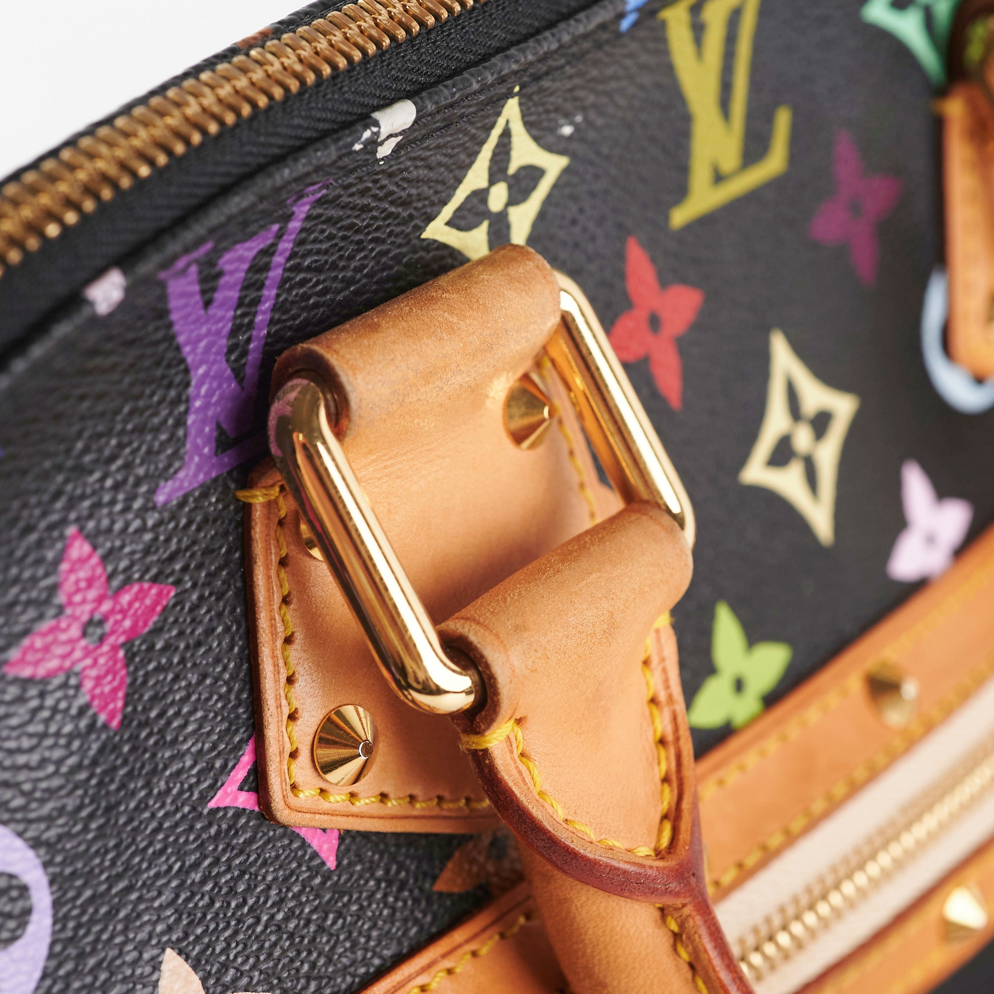 Black Louis Vuitton Monogram Multicolore Alma PM Handbag – Designer Revival