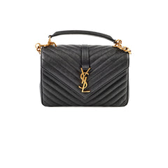 Saint Laurent College Medium Black