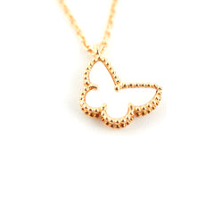 Van Cleef & Arpels Butterfly Mother of Pearl Necklace 2013