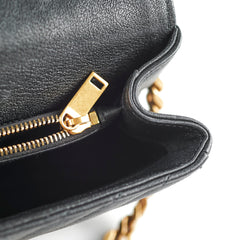 Saint Laurent College Medium Black