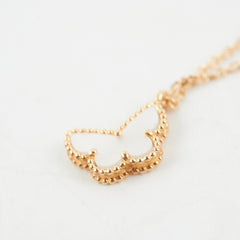 Van Cleef & Arpels Butterfly Mother of Pearl Necklace 2013