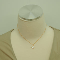 Van Cleef & Arpels Butterfly Mother of Pearl Necklace 2013