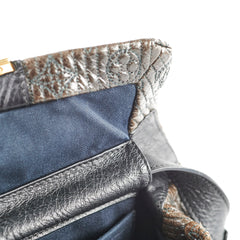 Louis Vuitton Motard Leather Shoulder Bag Black/Brown