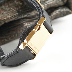 Louis Vuitton Motard Leather Shoulder Bag Black/Brown