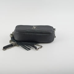Saint Laurent Mini Lou Camera Black Crossbody Bag