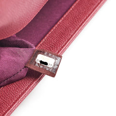 Chanel Caviar Old Medium Boy Bag Burgundy