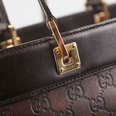 Gucci Guccissima Monogram Brown Tote Bag