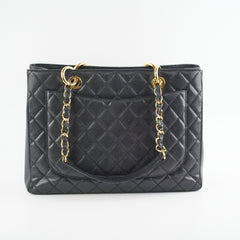 Chanel Grand Shopping Tote GST Caviar Black Tote