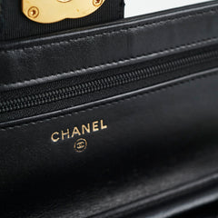 Chanel Elegant Woc Lambskin Black