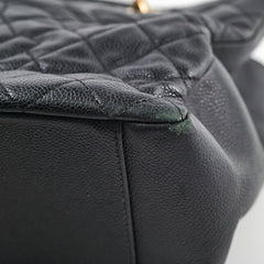 Chanel Caviar GST Grand Shopping Tote Black