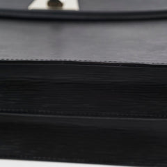 Louis Vuitton Epi Shoulder Bag Black