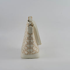 Celine Small Bucket Triomphe White Bag