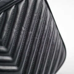 Saint Laurent Lou Camera Black Crossbody Bag