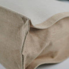 Saint Laurent Rive Gauche Tote Cream