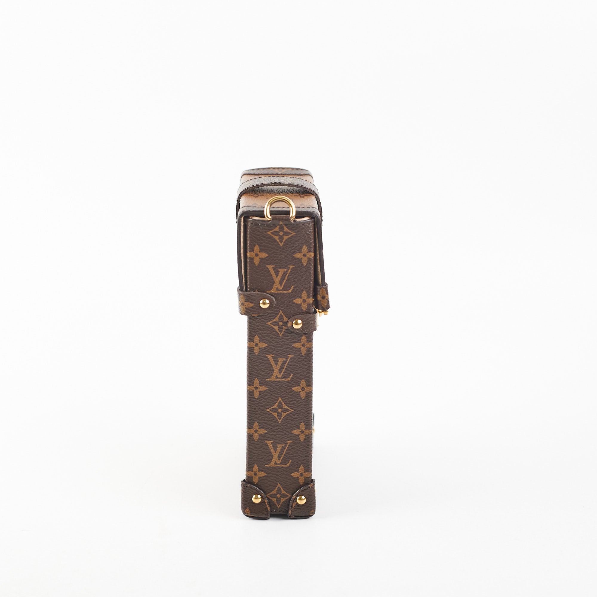 Louis Vuitton Trunks Phone Bag, Canvas, Reverse Mono - Laulay Luxury