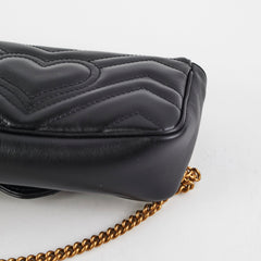 Gucci Super Mini Marmont Black