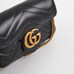 Gucci Super Mini Marmont Black